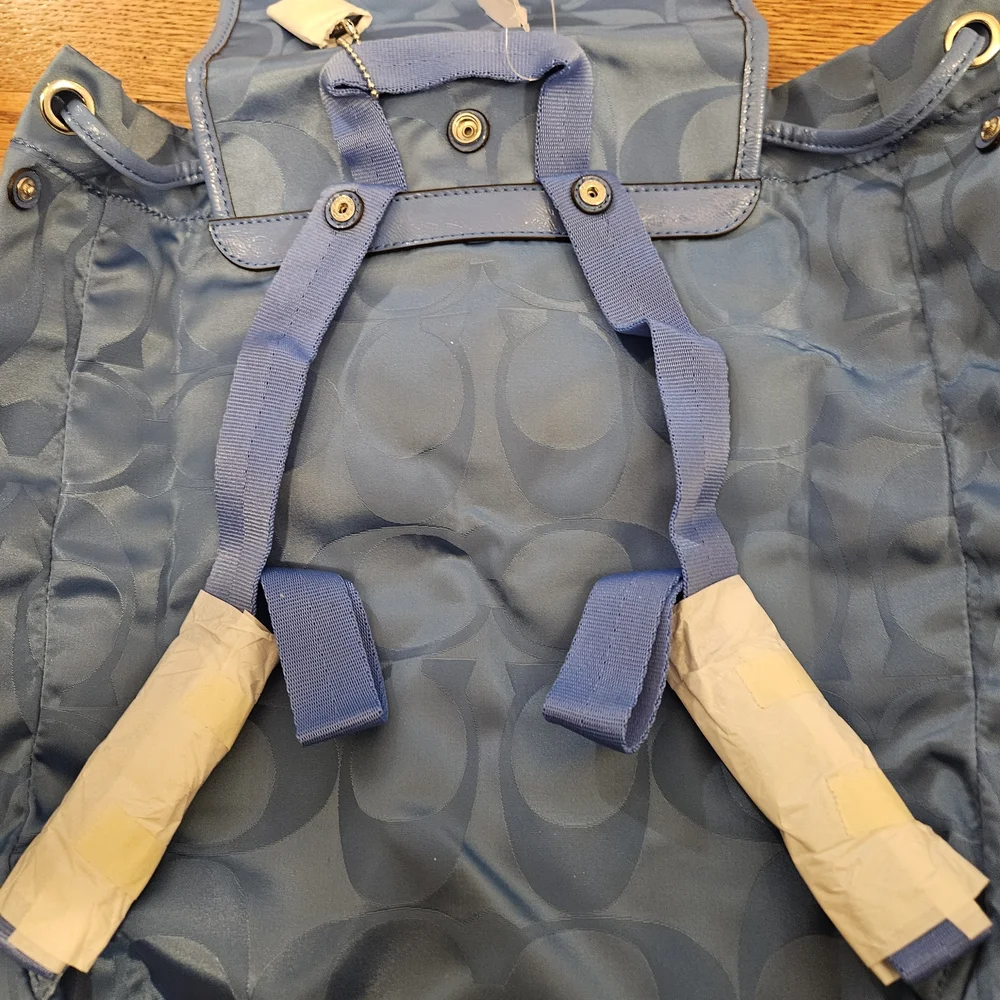 Blue Coach Women's Bag - Picture 3 of 6